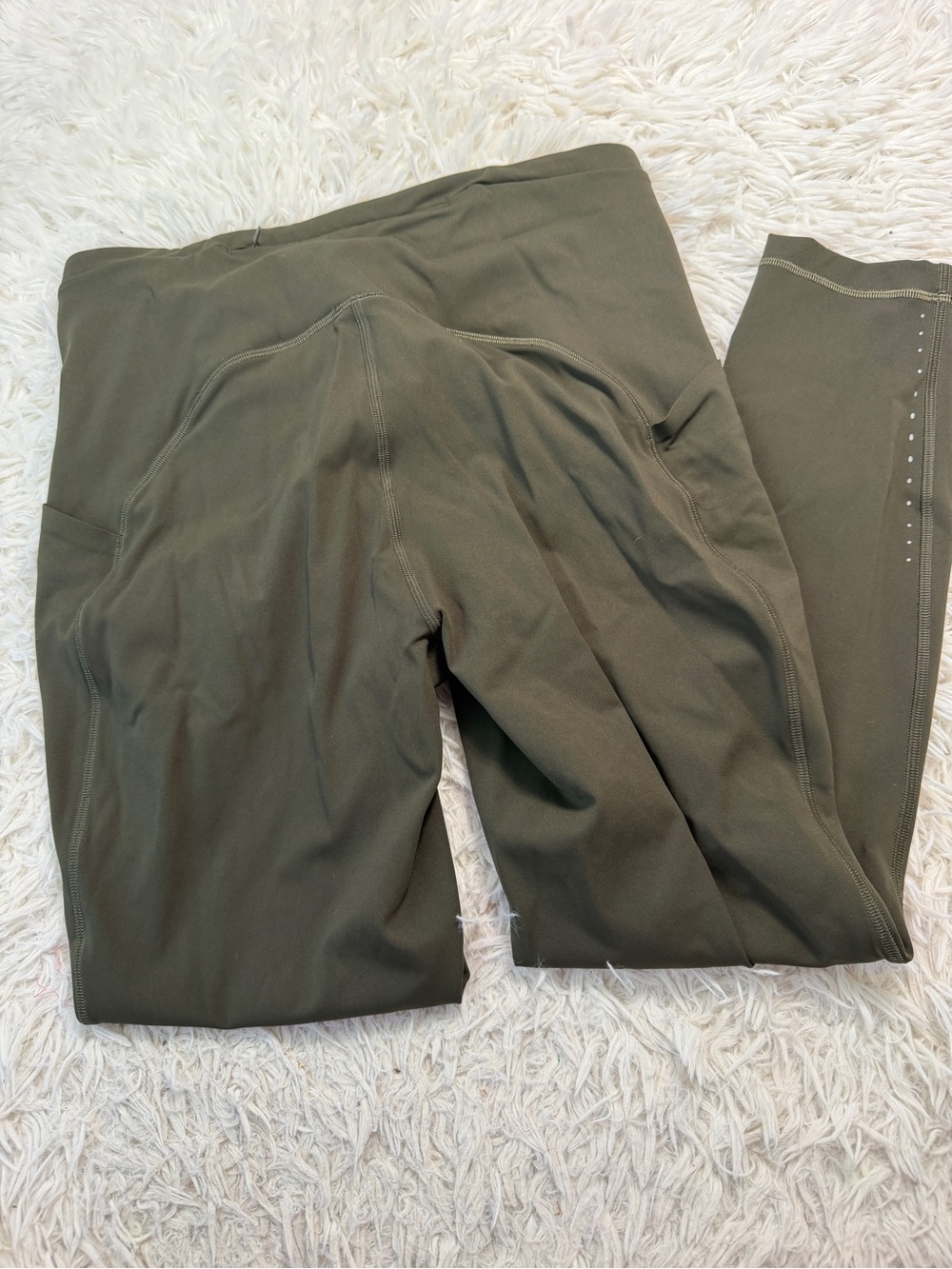 Lululemon Swift Speed High-Rise Tight 25" Dark Olive - Picture 4 of 5